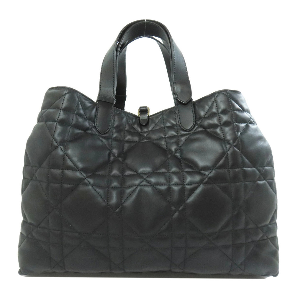 Dior Tote Calfskin Christian Bag Toujours Black